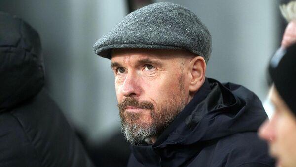 Manchester United manager Erik ten Hag before the Premier League match at St. James' Park. Manchester United manager Erik ten Hag before the Premier League match at St. James' Park.
